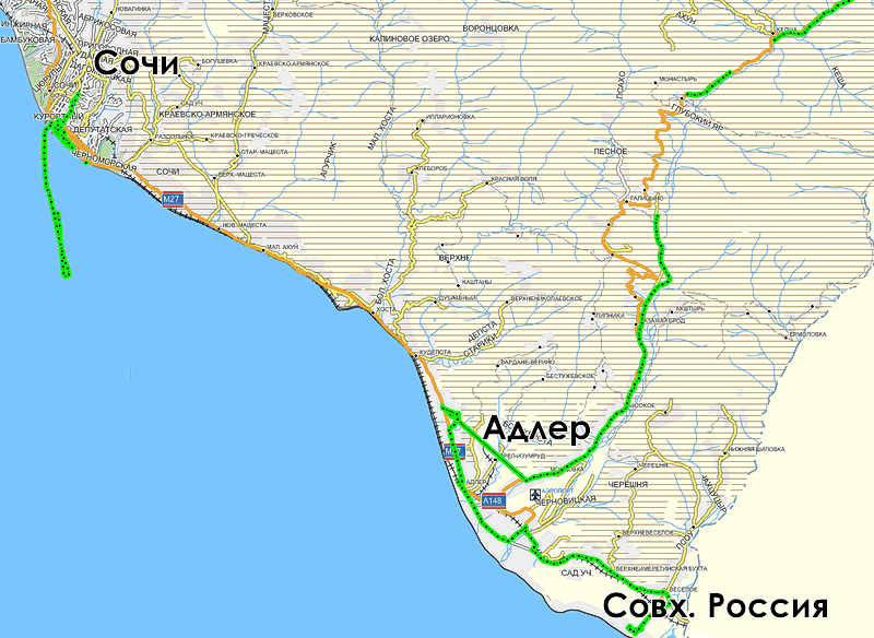 Сочи канализация в море карта